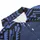 Blue Black Western Geometric Lattice For Ranchwear Nights And Casual Outings Men's Polo Shirt - 6