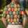 Hand-Painted Easter Eggs for Spring Brunches, Garden Parties and Beach Vacations for Men Men's Polo Shirt - 5