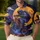Astronaut BMX Rider Moon Cosmic Retro Streetwear For Summer Festivals And Space Fans Men's Polo Shirt - 4