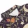 Gothic Skull Moon Floral Celestial Motif for Halloween Parties and Alternative Style Fans Men's Polo Shirt - 6