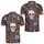 Gothic Skull Moon Floral Celestial Motif for Halloween Parties and Alternative Style Fans Men's Polo Shirt - 2