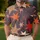 Seventies Retro Burst Stars For Festivals, Weekend Style And Everyday Casual Wear Men's Polo Shirt - 4