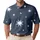 White Starburst Night Sky For Beach Trips Resort Days And Casual Coastal Outfits Men's Polo Shirt - 1