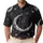 Celestial Black Cat Crescent Moon Night Sky For Date Nights And Beach Getaways Men's Polo Shirt - 1