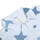 Soft Blue Five Point Stars for Coastal Getaways, Resort Days and Casual Menswear Men's Polo Shirt - 6