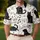 Black Cats With Sheet Music Notes For Casual Concert Days And Music Lover Gifts Fans Men's Polo Shirt - 4