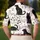 Black Cats With Sheet Music Notes For Casual Concert Days And Music Lover Gifts Fans Men's Polo Shirt - 5