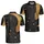 Black Cat And Crescent Moon Celestial Nightwear For Witchy Gothic Style Enthusiasts Men's Polo Shirt - 2