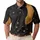 Black Cat And Crescent Moon Celestial Nightwear For Witchy Gothic Style Enthusiasts Men's Polo Shirt - 1