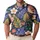 Tropical Garden Birds And Flowers For Resort Wear, Vacation Outfits, Nature Lovers Men's Polo Shirt - 1