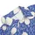 Blue And White Tropical Floral Coastal Style For Beach Vacations And Resort Weekends Men's Polo Shirt - 6