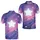 Retro Cosmic White Star Galaxy Streetwear For Festivals Vacations And Nightlife Men Men's Polo Shirt - 2