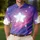 Retro Cosmic White Star Galaxy Streetwear For Festivals Vacations And Nightlife Men Men's Polo Shirt - 4