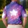 Retro Cosmic White Star Galaxy Streetwear For Festivals Vacations And Nightlife Men Men's Polo Shirt - 5