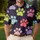 Colorful Pet Paw Icons For Casual Pet Lover Outings, Gifts, And Everyday Casual Wear Men's Polo Shirt - 4
