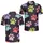 Colorful Pet Paw Icons For Casual Pet Lover Outings, Gifts, And Everyday Casual Wear Men's Polo Shirt - 2