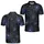 Blue Celestial Starbursts For Nightlife, Festivals And Everyday Men's Streetwear Men's Polo Shirt - 2