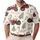 Red Farm Tractor Christmas Trees And Candy Canes For Holiday Parties And Winter Gifts Men's Polo Shirt - 1