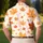 Scattered Autumn Maple Leaves for Resort Vacations, Beach Trips and Casual Menswear Men's Polo Shirt - 5