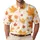 Scattered Autumn Maple Leaves for Resort Vacations, Beach Trips and Casual Menswear Men's Polo Shirt - 1