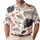 Tropical Botanical Floral Resort Style For Relaxed Getaways And Weekend Wear For Adults Men's Polo Shirt - 1