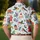 Scandinavian Winter Birds, Rabbits, Sleds And Lanterns For Cozy Holiday Gatherings Men's Polo Shirt - 5
