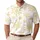 Golden Snowflake Holiday Winterwear for Festive Gatherings and Seasonal Gift Events Men's Polo Shirt - 1