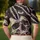 Black Ivory Skull And Skeletal Hand Eye Gothic Punk Streetwear For Alternative Fans Men's Polo Shirt - 5