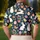 Spring Easter Rabbits Chicks And Floral Motifs For Garden Parties And Weekend Outings Men's Polo Shirt - 5