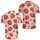 Vintage Strawberry Gingham Picnic Style For Summer Casual Wear Men's Polo Shirt - 2