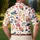 Japanese Festival Lanterns And Koi For Summer Travel And Leisurely Resort Outings Men's Polo Shirt - 5