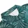 Teal Tropical Foliage Motif For Relaxed Coastal Resort Wear And Summer Vacation Style Men's Polo Shirt - 6