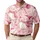 Pink Snowmen And Candy Canes For Winter Christmas Parties And Holiday Gift Giving Men's Polo Shirt - 1