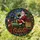 Santa Claus Steam Train Stained Glass Christmas Window Decor Gift For Railway Fans Stained Glass Suncatcher - 1
