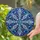 Blue Stained Glass Snowflake Winter Window Decor For Christmas Homes And Holiday Gifts Stained Glass Suncatcher - 2