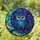 Tiffany Style Moon Owl Stained Glass Window Decor For Bird Lover Housewarming Gifts Stained Glass Suncatcher - 1
