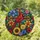 Cardinal Floral Cross Stained Glass Window Decor For Christian Home Gifts Stained Glass Suncatcher - 1