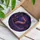 Purple Stained Glass Serpent And Butterfly Window Decor For Gothic Garden Lovers Stained Glass Suncatcher - 4