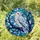 Snowy Owl Stained Glass Window Decor for Bird Lover Home, Garden and Housewarming Gifts Stained Glass Suncatcher - 1