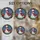 Snowman And Cardinal Stained Glass Christmas Wreath Decor For Winter Holiday Homes Stained Glass Suncatcher - 5