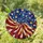 Patriotic Stained Glass Flag Stars Window Decor For Independence Day Home Stained Glass Suncatcher - 1