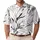 Black Tropical Leaf Botanical Resort Style For Vacation And Everyday Wear Men's Polo Shirt - 1