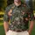 Woodland Fox Botanical Floral Naturewear For Autumn Travel And Everyday Outdoor Style Men's Polo Shirt - 4