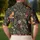 Woodland Fox Botanical Floral Naturewear For Autumn Travel And Everyday Outdoor Style Men's Polo Shirt - 5