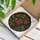 Strawberry Stained Glass Heart Window Decor for Cozy Kitchens and Garden Lovers Stained Glass Suncatcher - 4