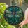 Stained Glass Dragonfly Botanical Mosaic Window Hanging For Garden And Home Lovers Stained Glass Suncatcher - 2
