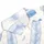 Misty Blue Feather Botanical Motif for Everyday Casual Travel Wear for Men and Women Men's Polo Shirt - 6
