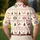 Nordic Reindeer And Snowflake Holiday Knit Style For Festive Winter Outfits Men Men's Polo Shirt - 5