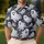 Mischievous Smiling Ghost Crowd for Halloween Parties and Everyday Streetwear Fans Men's Polo Shirt - 4