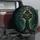 Celtic Stone Cross And Golden Sunburst For Outdoor Off Road Adventure Vehicle Style Spare Tire Cover - 3